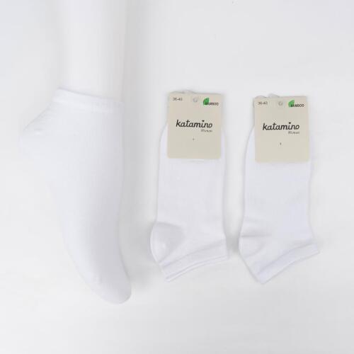 Toptan Gülay Bambu Kadın Soket Çorap - 5