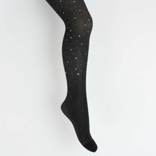 Toptan Gülce Aks Simli Külotlu Çorap - 2