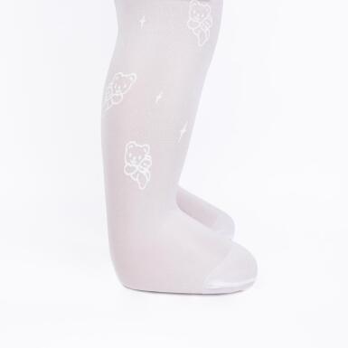 Toptan Haribo Baskılı İnce Bebek Külotlu Çorap - 1