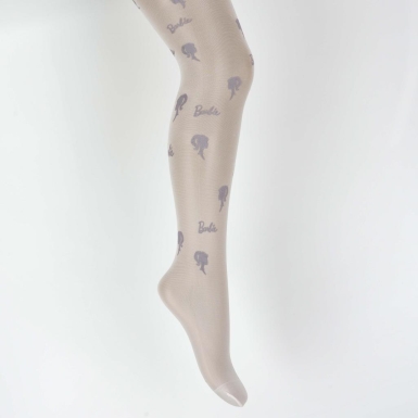 Toptan Holly Baskılı İnce Kız Külotlu Çorap - Thumbnail