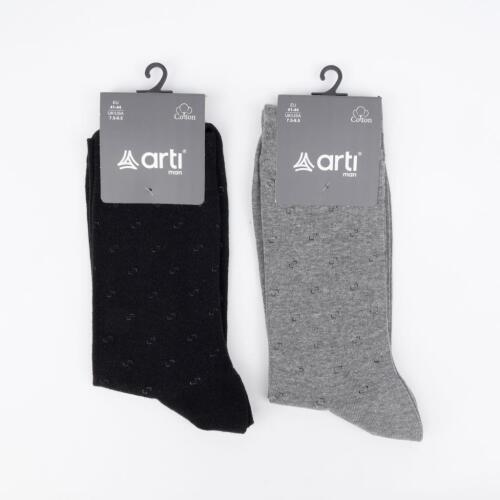 Toptan İcardi Desenli Yetişkin Erkek Soket Çorap - 2