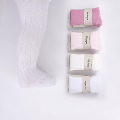 Toptan İdil Kız Bebek Külotlu Çorap - ARTI