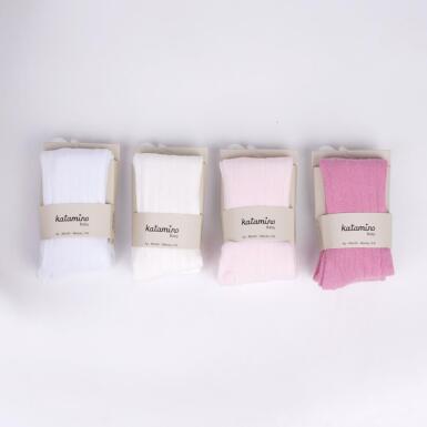 Toptan İdil Kız Bebek Külotlu Çorap - 4