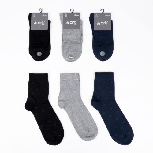 Toptan Jenga Bambu Yetişkin Erkek Soket Çorap - 1