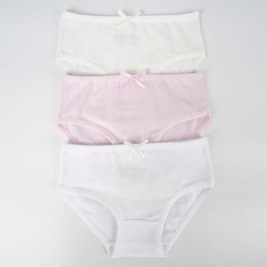 Toptan Kamp 3'lü Kız Slip Set - 3