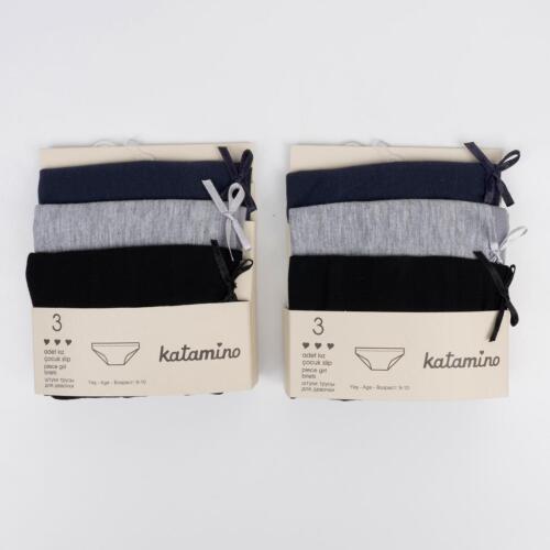 Toptan Kamp 3'lü Kız Slip Set - 5
