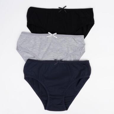 Toptan Kamp 3'lü Kız Slip Set - 6