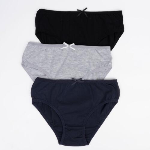 Toptan Kamp 3'lü Kız Slip Set - 6