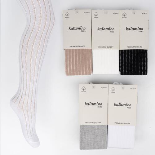 Toptan Kanada Kız File Külotlu Çorap - 2