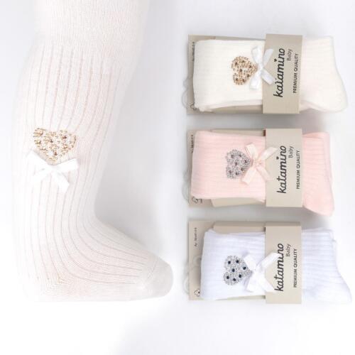 Toptan Kanyon Aks Kız Bebek Külotlu Çorap - 1