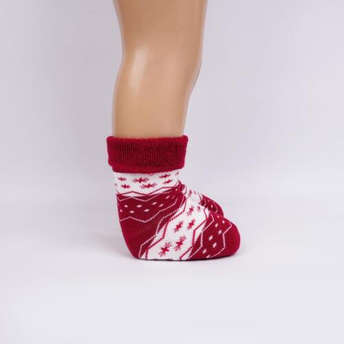 Toptan Kardan Havlu Kız Bebek Soket Çorap - 3