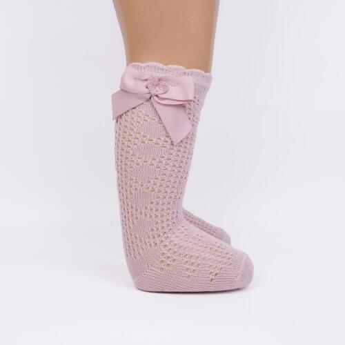 Toptan Karmela Aks. Bebek File Golf Çorap - 1