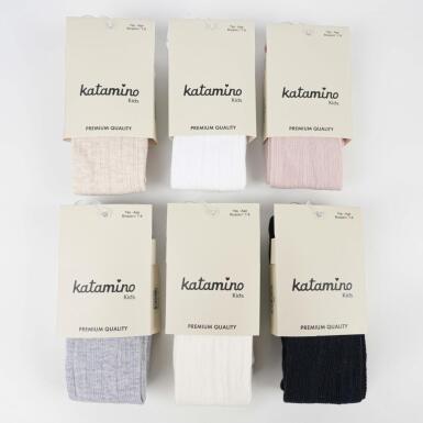 Toptan Katala Kız Külotlu Çorap - 1