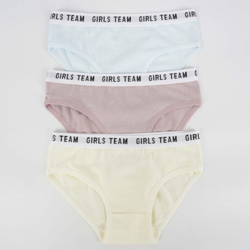 Toptan Katrina 3'lü Kız Slip Set - 2