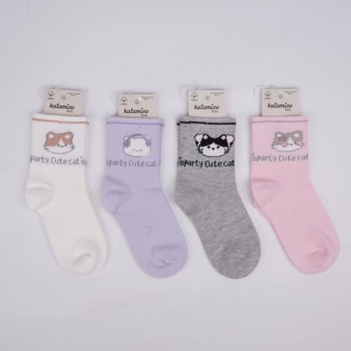 Toptan Kediko Kız Soket Çorap - 2