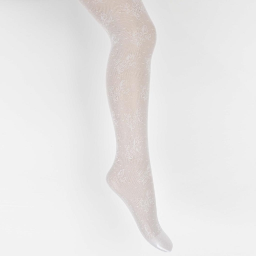 Toptan Kentro İnce Desenli Kız Külotlu Çorap