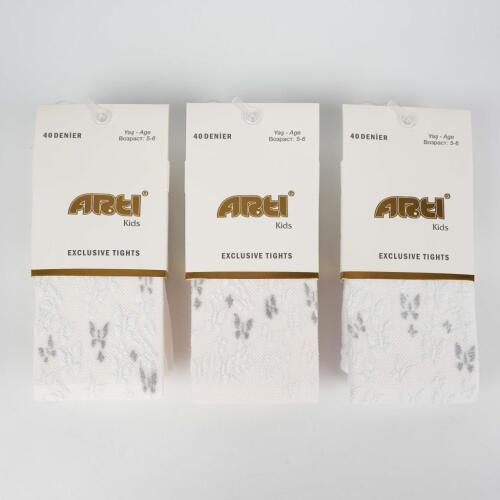 Toptan Kız Çocuk Falter İnce Külotlu 1-11 Çorap - 1