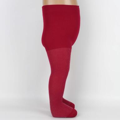 Toptan Koldana Kız Bebek Simli Külotlu Çorap - KATAMİNO