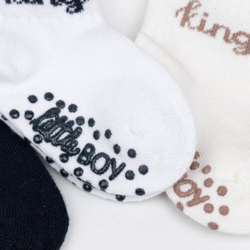 Toptan Kral Abs'li Erkek Bebek Soket Çorap - 4