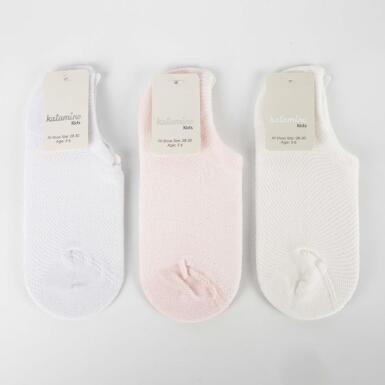 Toptan Lacoste Kız Babet Çorap - KATAMİNO