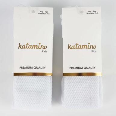 Toptan Lacoste Kız Çocuk Külotlu Çorap - KATAMİNO (1)