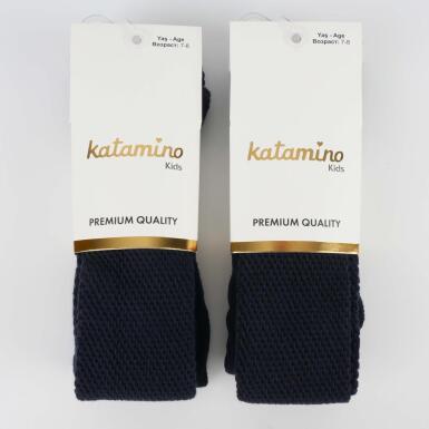 Toptan Lacoste Kız Çocuk Külotlu Çorap - 4