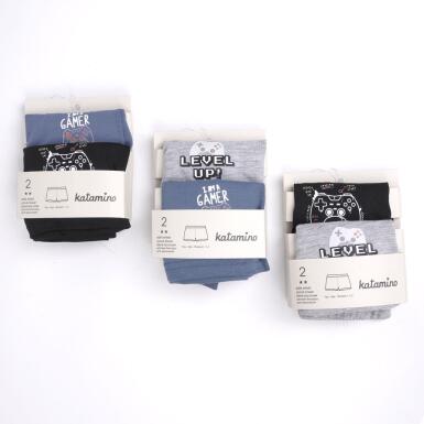 Toptan Level Erkek 2'li Boxer - 3