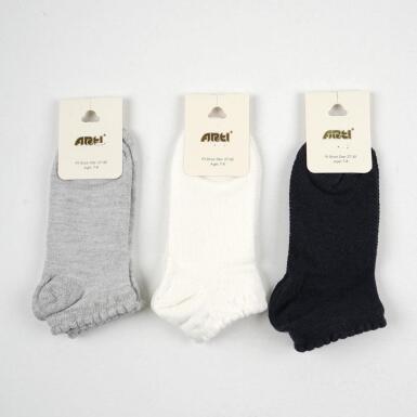 Toptan Lia Kız Çocuk Patik Çorap - 3