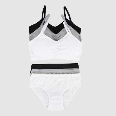 Toptan Linamis İp Askılı Yarım Atlet Slip Takım - KATAMİNO