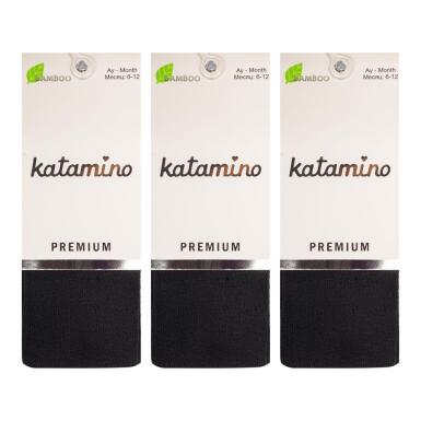 Toptan Liva Kız Bebek Bambu Külotlu Çorap - 3