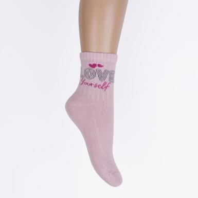 Toptan Loly Desenli Kız Soket Çorap - KATAMİNO