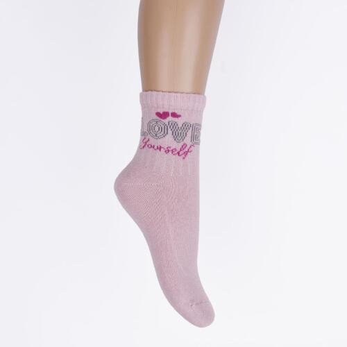 Toptan Loly Desenli Kız Soket Çorap - 1