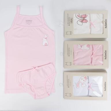 Toptan Lopik İp Askılı Kız Slip Takım Çorap - KATAMİNO