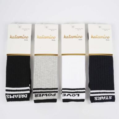 Toptan Lopore Kız Çocuk Dizüstü Soket Çorap - KATAMİNO