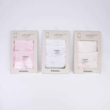 Toptan Mackay Kız İp Askılı Atlet Slip Takım - 3