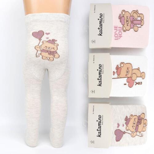 Toptan Magnulya Kız Bebek Popo Desenli Külotlu Çorap - 1