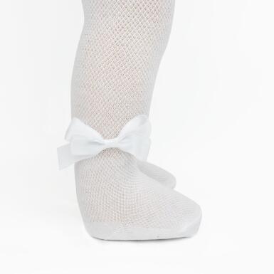 Toptan Mango Aks Kız Bebek Külotlu Çorap - KATAMİNO