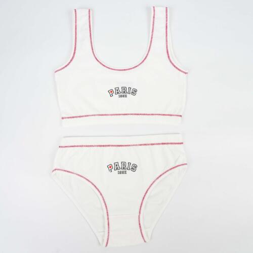 Toptan Michigon Yarım Atlet Kız Slip Takım - 2