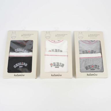 Toptan Michigon Yarım Atlet Kız Slip Takım - KATAMİNO