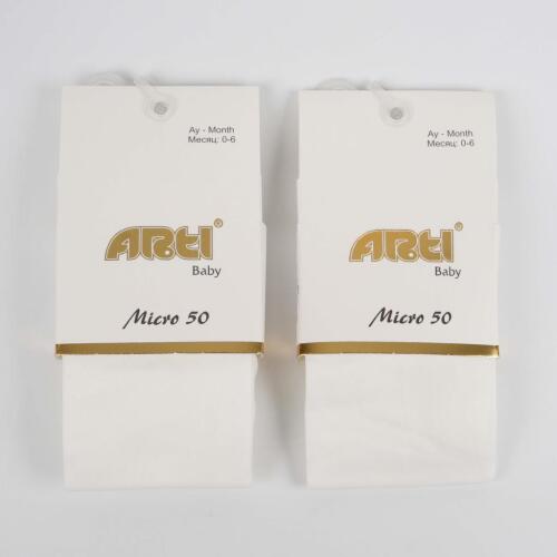 Toptan Micro 50 Kız Bebek Külotlu Çorap - 1