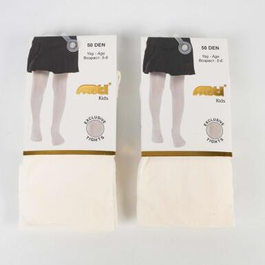 Toptan Micro 50 Kız Çocuk Külotlu Çorap - 3