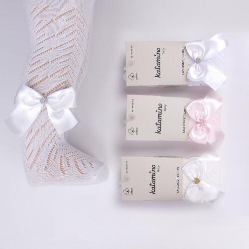 Toptan Midilli Aks. File Bebek Külotlu Çorap - 1