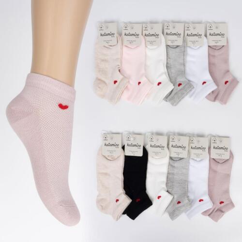 Toptan Mimozi Kız Patik Çorap - 1