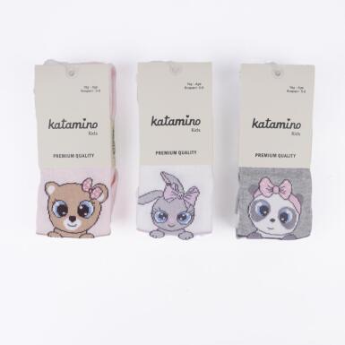 Toptan Minoş Kız Külotlu Çorap - KATAMİNO (1)