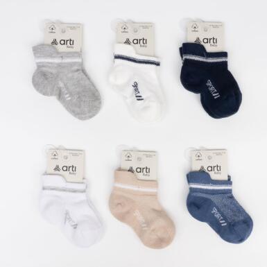 Toptan Misket Erkek Bebek Patik Çorap - ARTI