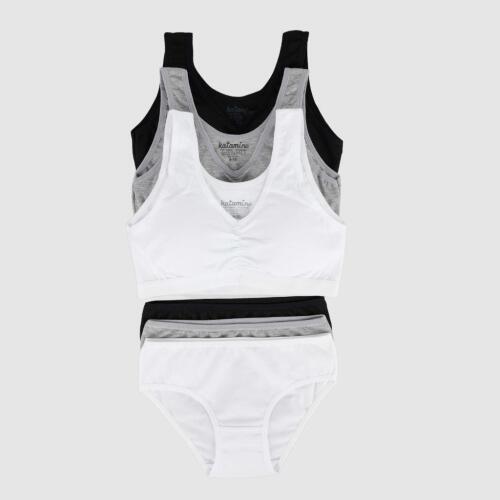 Toptan Mislina Geniş Askılı Yarım Atlet Slip Takım - 1