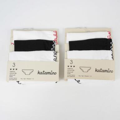 Toptan Muldira Kız 3' Lü Slip - KATAMİNO