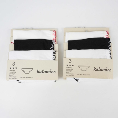 Toptan Muldira Kız 3' Lü Slip - 1