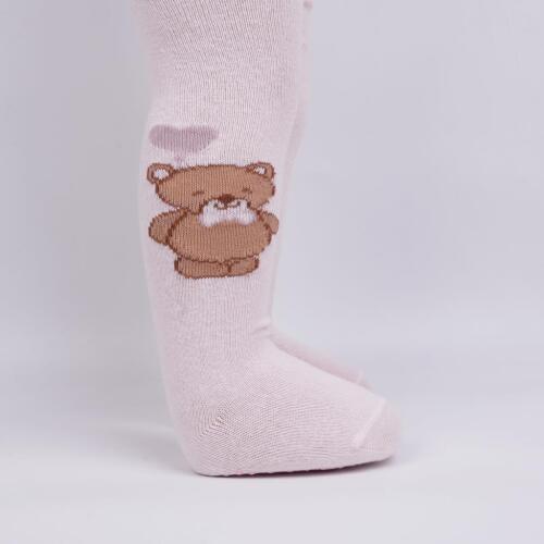 Toptan Munzur Abs'li Kız Bebek Külotlu Çorap - 2