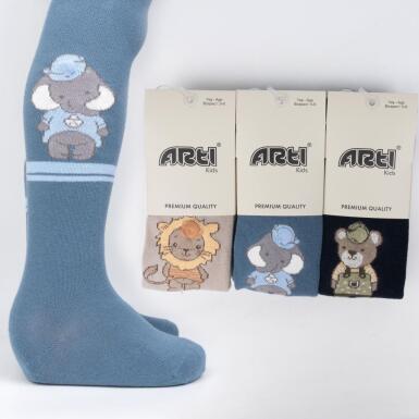 Toptan Napolyon 3D Erkek Külotlu Çorap - ARTI